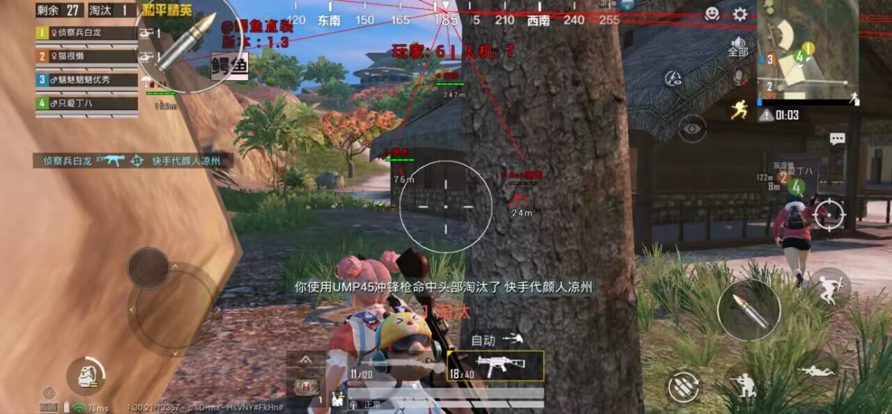 和平精英鹤棠 iOS 直装：国服透体描边，免越狱三周稳定记录